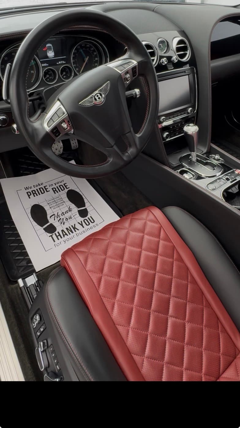 Bentley interior detail