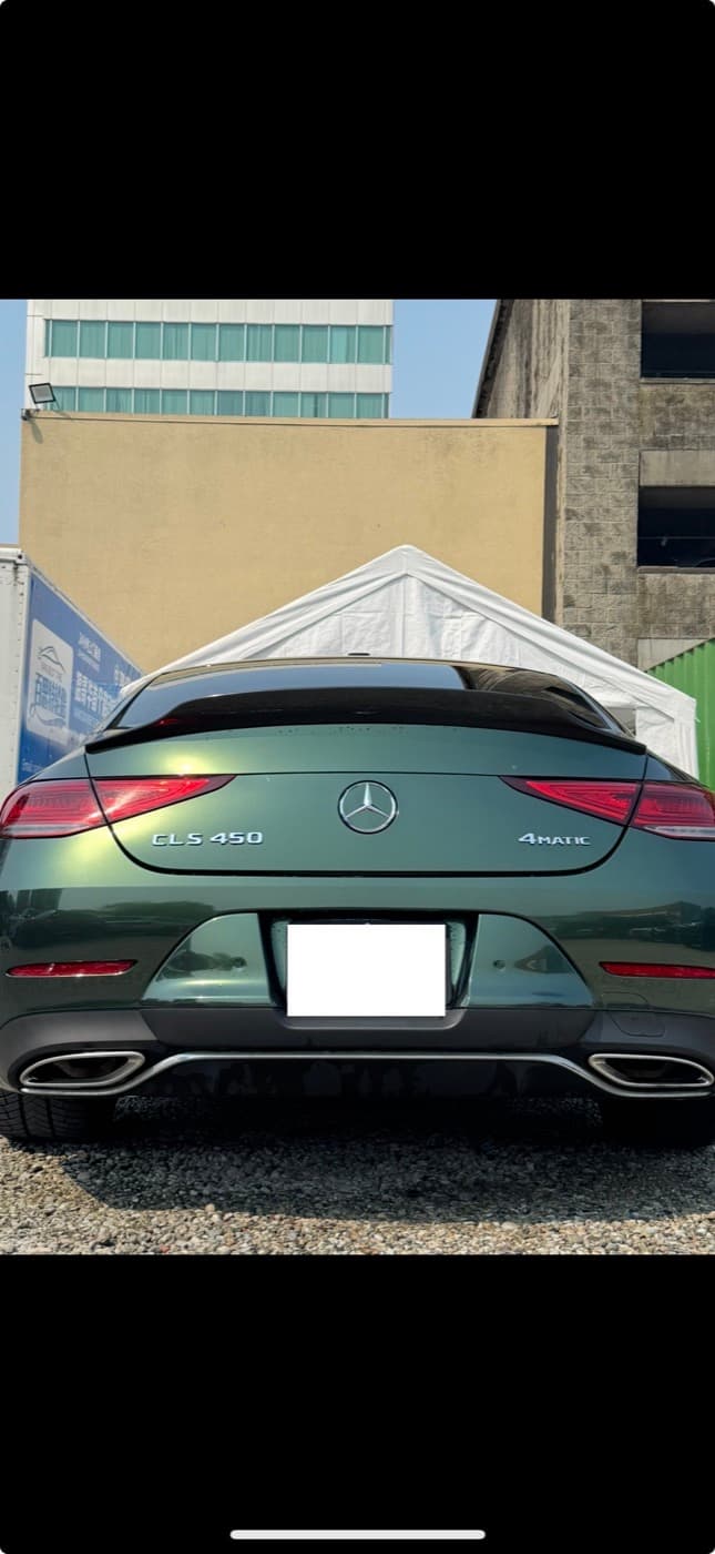 Mercedes CLS after exterior detail